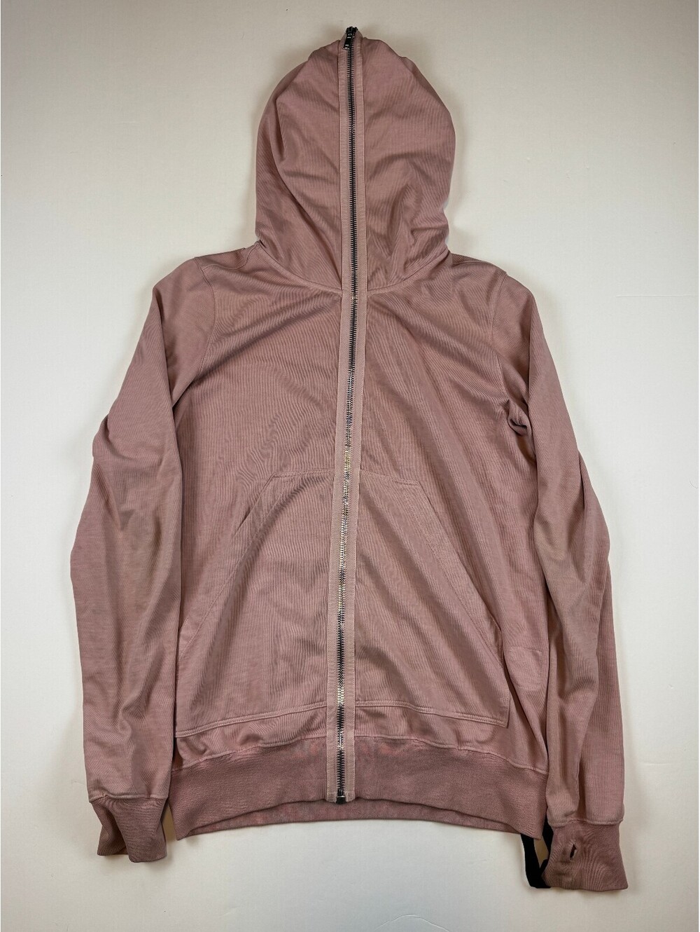 Rick Owens DRKSHDW Faded Pink Gimp Hoodie